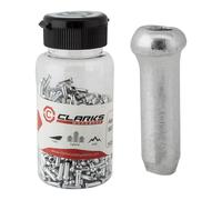 Clarks Cable Tips Cable Tip Clk Aly Sil Btlof500