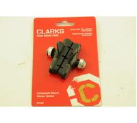 Clarks Cycle Systems Road Elite Lightweight Carbon Fibre Carrier Interchangeable Brake Pads, Compatible with Campagnolo Record, Black, 55mm