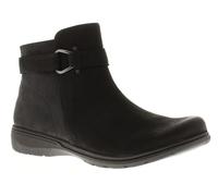 Clarks Carleigh Drift Womens Black Leather Ankle Boots, Size: 4