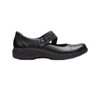 Clarks Women's Carleigh Jane Oxford, Black Leather, 4.5 UK