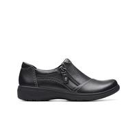 Clarks Originals Women's Carleigh Ray Oxford Shoes Black Leather UK 3