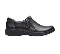 Clarks Women's Carleigh Ray Oxford, Black Leather, 4.5 UK