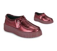Clarks Casual Shoes Torhill Bee in Bordeaux 4