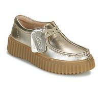 Clarks Casual Shoes Torhill Bee in Gold 5.5