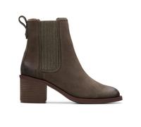 Clarks Chamberly Top Mole Grey Suede Chelsea Boots,ankle Boots Grey 6-Standard Fit