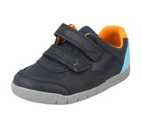Clarks Childrens Clarks Casual Shoes Rex Quest T - Navy Combi - UK 4.5 Infant - E