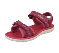 Clarks Childrens Clarks Pattern Detailed Adjustable Sandals Surfing Tide - Hot Pink - UK 10 Child