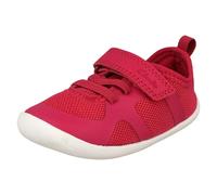 Clarks Childrens Clarks Pre-Walkers Washable Trainers Roamer Flux T - Raspberry - UK 5.5 Infant - G
