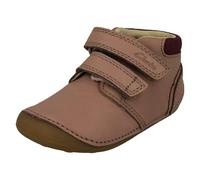 Clarks Childrens Clarks Soft Hook & Loop Ankle Boots Tiny Play T - Dusty Pink - UK 3 Infant - G