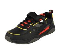 Clarks Childrens Pokémon By Clarks Character Detailed Trainers Grip Pearl - Black Combi - UK 9.5 Child