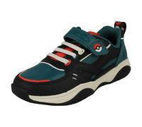 Clarks Childrens Pokémon By Clarks Character Detailed Trainers Grip Pearl - Teal Combination - UK 8.5 Child
