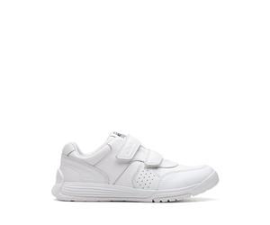 Clarks CicaStarOrb K Childrens White, 8.5