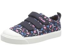 Clarks City Vibe K Sneaker, Navy Canvas, 11.5 UK