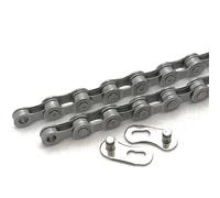 Clarks CL9RB Anti-Rust 9 Speed Chain 1/2-inch x 11/128-inch x 116 Links Qr Link Inc, Silver