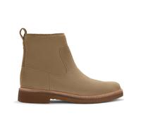 Clarks Clarkdale Boot Dark Sand Suede Chelsea Boots In Beige Beige 8-Standard Fit