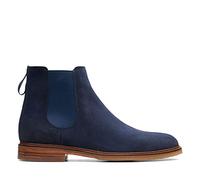 Clarks Clarkdale Gobi, Men’s Chelsea Boots, Blue (Navy Suede -), 10 UK (44.5 EU)