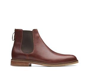 Clarks Clarkdale Gobi, Men’s Chelsea Boots, Brown (Mahogany Leather -), 7 UK (41 EU)