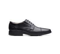 Clarks Clarkslite Cap Men's Low Shoes, black, 8 UK