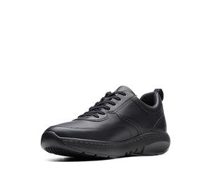 Clarks ClarksPro Lace Mens Black Leather, 8.5