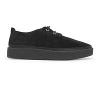 Clarks Clarkwood Low Suede Men's Comfort Shoes - Black - Size:UK 12