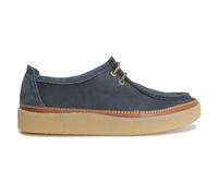 Clarks Men's Clarkwood Moc Derby, Navy Nubuck, 7.5 UK