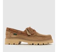 Clarks Cleyhill Boat Shoes in Beige UK 8 (EU 42)