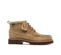 Clarks Mens Cleyhill Hi Dark Sand Suede Ankle Boots,Lace Up