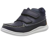 Clarks Cloud Tuktu T, Boys’ Hi-Top Trainers, Blue (Navy Leather Navy Leather), 7.5 Child UK (25 EU)