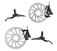 Clarks Clout-1 Hydraulic Disc Brake Pair Post/is Mount 180/160mm Mineral Oil