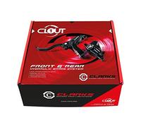 Clarks Clout1 MTB Hybrid Hydraulic Disc Brake Set Front & Rear 160/160mm