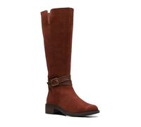 Clarks Collection Maye Shine Knee High Boots Black