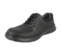 Clarks 'Cotrell Edge' Men's Black Oiled Leather Lace Up Smart Shoes G Fit