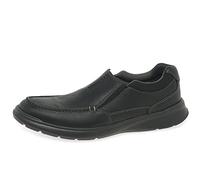 Clarks Cotrell , Mens Derby, Black Oily Lea, Black Oily Lea, 9.5 UK