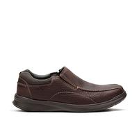Clarks Men's Cotrell Step Loafers, Braun Brown Oily Leather, 9.5 UK