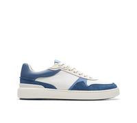 Clarks Men's Courtlite Race Sneaker, Blue Combi, 8 UK