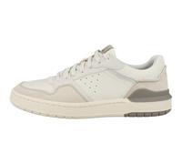 Clarks Men's Courtlite2 Lo Sneaker, Off White Suede, 6 UK