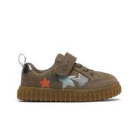 Clarks Cove Go T Childrens Khaki Leather, 3