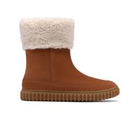 Clarks Cove Snug Kid Tan Suede Ankle Boots in Brown | Size: 9.5-Standard Fit Clarks Brown 9.5-Standard Fit