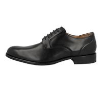 Clarks Craft Arlo Lace Leather Shoes in Black Standard Fit Size 7.5