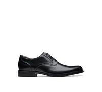 Clarks Craft Arlo Lace Leather Shoes in Black Standard Fit Size 10