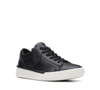 Clarks Craft Cup Walk 26167764 Womens Black Leather Lifestyle Trainers Shoes
