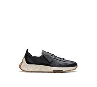 Clarks Women's Craft Speed. Sneaker, Black Leather, 3 UK