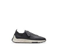 Clarks Craft Speed Mens Dark Grey Lea, 11
