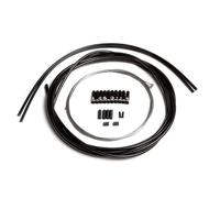 Clarks Cycle Systems CRS Core-Lube Pro Road/MTB Gear Cable Kit, Black, Front & Rear
