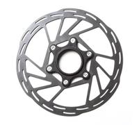 Clarks Cycle Systems A1 Black Centrelock Disc Brake Rotor, Silver/Black, 180mm