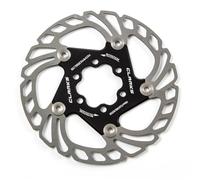 Clarks Black AR18 Floating Rotor - Black / 6 Bolt / 160mm