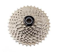 Clarks Cycle Systems C-10SC Nickle Plated 10 Speed Cassette, Silver, 11-36T, Compatible with Shimano/SRAM 10 Speed