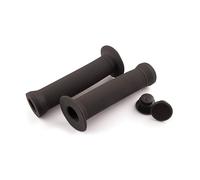Clarks Cycle Systems C83 Large Flange Closed Ended BMX Grips, Black, 130mm