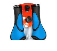 Clarks Cycle Systems CE-233 Ergonomic Lock-On Grips, Black, 130mm