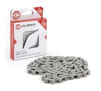 Clarks Bike Chain 112 Link 1/2 x 1/8 Bicycle Cycling Spring Clip - Silver